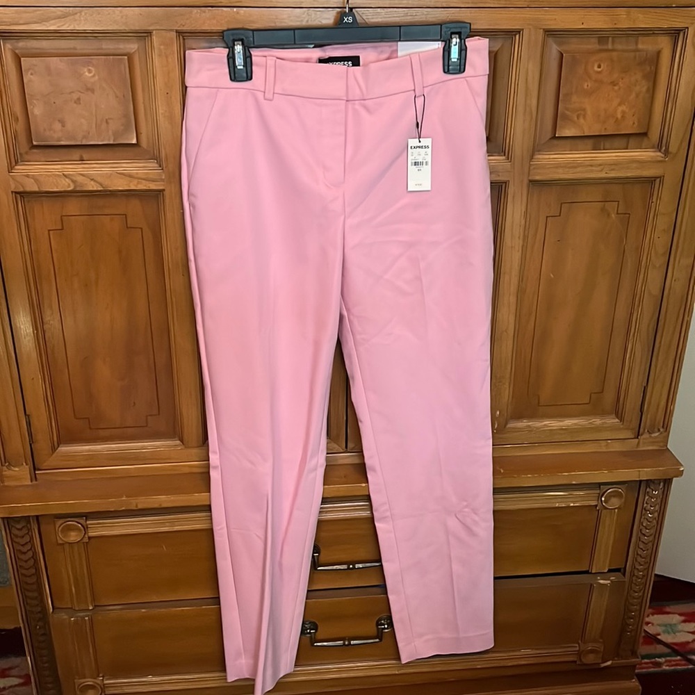 Express Pink Ankle Pants